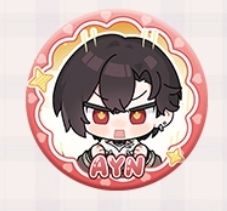 艾因马口铁徽章B-2025艾因生日系列