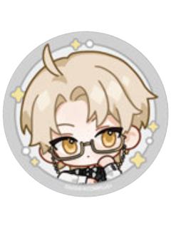 柏闻Q版mini徽章-微醺絮语系列快闪