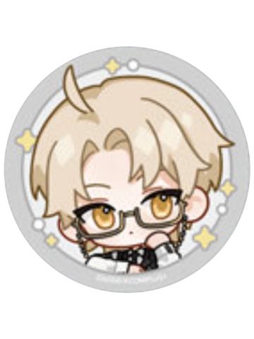 柏闻Q版mini徽章-微醺絮语系列快闪