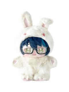 青叶纺-小兔装娃娃