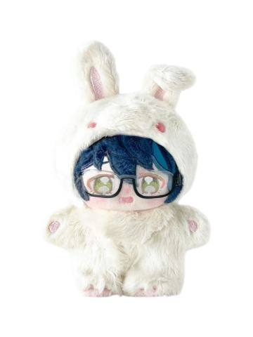 青叶纺-小兔装娃娃