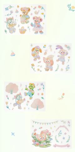 窗花贴纸套装-25上迪春日系列