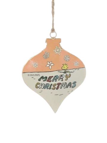 伍德斯托克圣诞节金属挂件