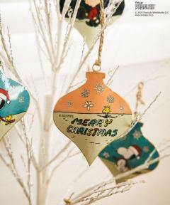 伍德斯托克圣诞节金属挂件