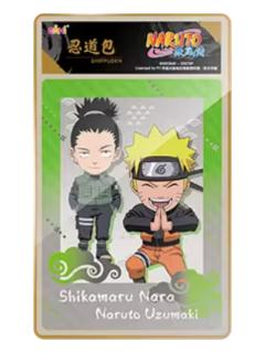 漩涡鸣人&奈良鹿丸(Q版搭档系列)-eaki火影忍者拍立得贴纸