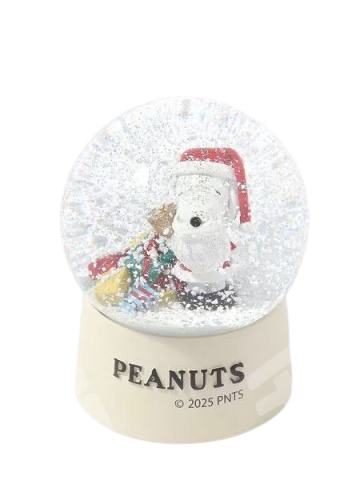 史努比圣诞老人水晶球