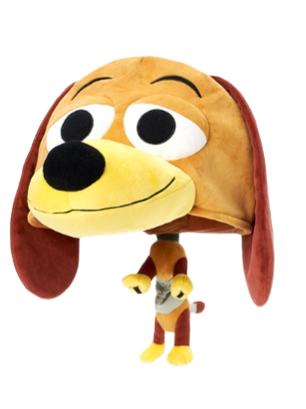 弹簧狗-毛绒迷你身体帽子