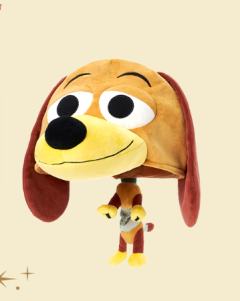 弹簧狗-毛绒迷你身体帽子