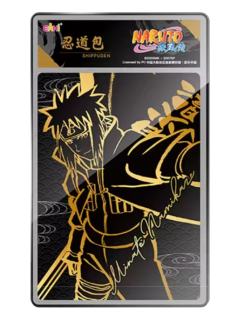 波风水门(水墨风烫金系列)-eaki火影忍者拍立得贴纸