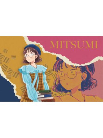 岩仓美津未-eeo联动读书特典插画卡