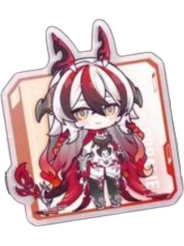 科拉莉·6626·普朗克(贴纸)-叙花逢时系列随餐周边