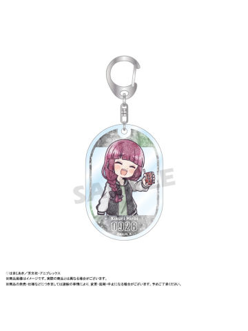 广井菊里-手绘风Q版钥匙扣