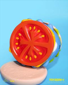 罐头猪LuLu x 咖波 - 叠叠乐汉堡 （招牌咖堡）-资料图