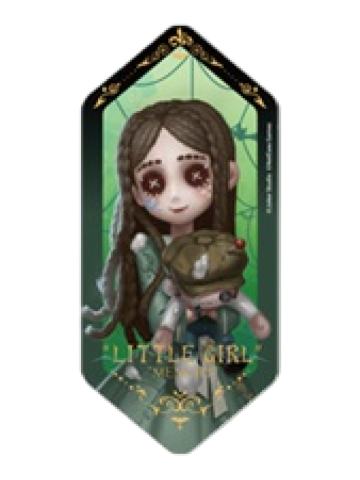 小女孩-子夜狂欢系列菱形徽章