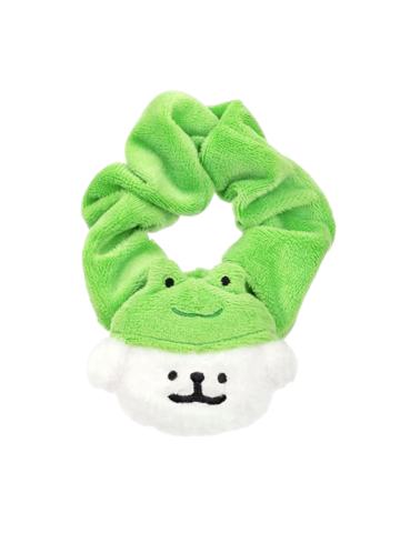 毛绒发圈青蛙款