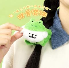 毛绒发圈青蛙款-资料图