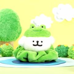 毛绒发圈青蛙款