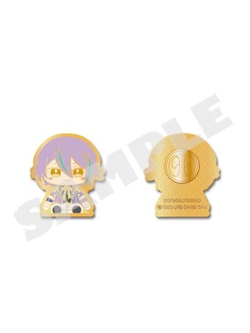 神代类-坐姿玩偶金属徽章