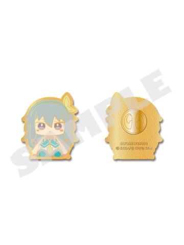 草薙宁宁-坐姿玩偶金属徽章