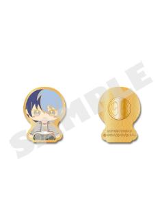 青柳冬弥-坐姿玩偶金属徽章