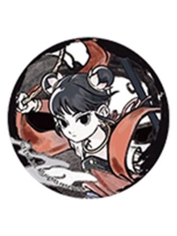 哪吒园形马口铁徽章-神仙同游系列