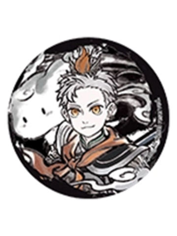 孙悟空园形马口铁徽章-神仙同游系列