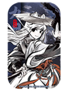 九月方形马口铁徽章-神仙同游系列