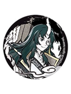 白泽园形马口铁徽章-神仙同游系列