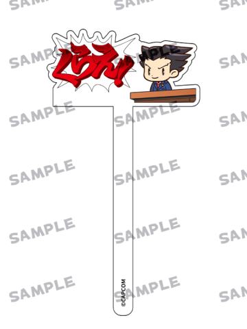 成步堂龙一(Q版A款)-谷子熊动物系列亚克力打卡棒