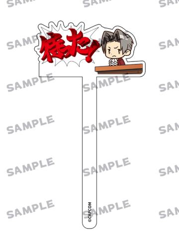 御剑怜侍(Q版)-谷子熊动物系列亚克力打卡棒