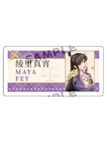 绫里真宵-谷子熊动物系列亚克力徽章