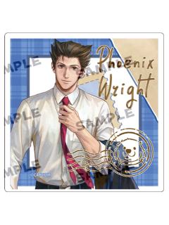 成步堂龙一-谷子熊动物系列亚克力麻将