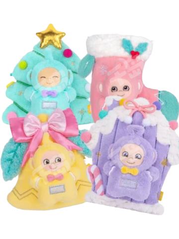 圣诞天线宝宝挎包