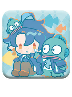 流明PU徽章-三丽鸥联动温情时光系列