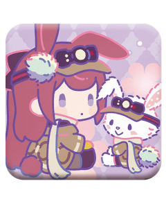 莱伊PU徽章-三丽鸥联动温情时光系列