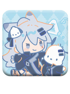 拉普兰德PU徽章-三丽鸥联动温情时光系列