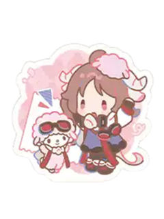 艾雅法拉贴纸-三丽鸥联动温情时光系列