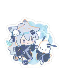 拉普兰德贴纸-三丽鸥联动温情时光系列
