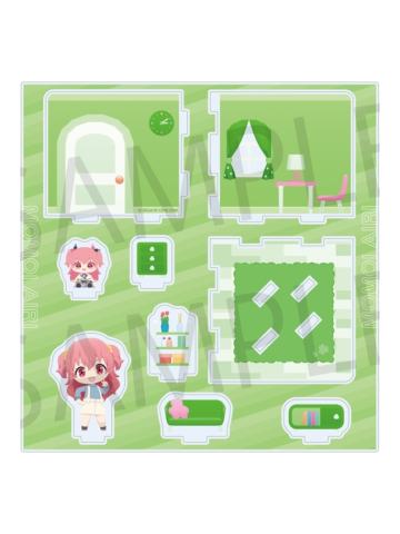 桃井爱莉-Q版小屋立牌