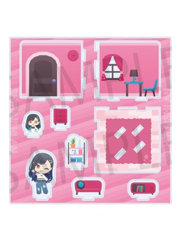 白石杏-Q版小屋立牌