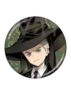 德拉科·马尔福-分院帽单色背景吧唧