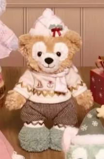 达菲公仔-25港迪冬日圣诞派对系列