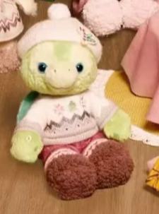 奥乐米拉公仔-25港迪冬日圣诞派对系列