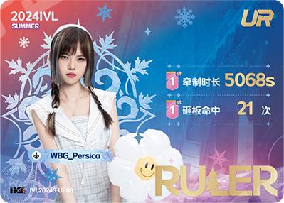 WBG_Persica | WBG - 第五人格赛事收藏卡IVL2024夏季赛- Persica - 电