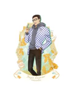 风见裕也2亚克力冰箱贴-M28秋日信笺系列