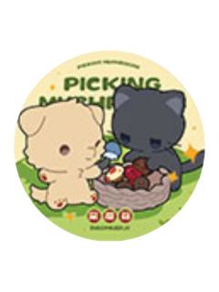 张起灵&吴邪(采蘑姞)萌宠冰箱贴-烟火人间Ⅱ系列