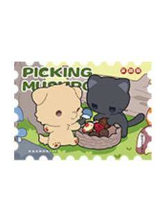 张起灵&吴邪(采蘑姞)亚克力杯垫-烟火人间Ⅱ系列