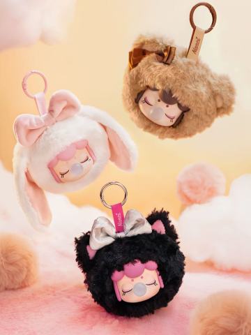 暖绒萌友毛绒挂件