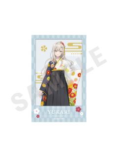 御子白由香里B写真卡-新年快闪店袴ver.