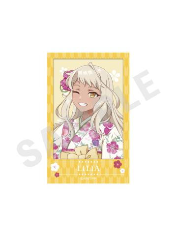 西条莉莉娅A写真卡-新年快闪店袴ver.